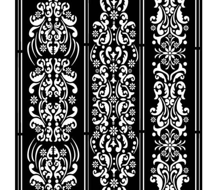 Decoupage Queen Stencils