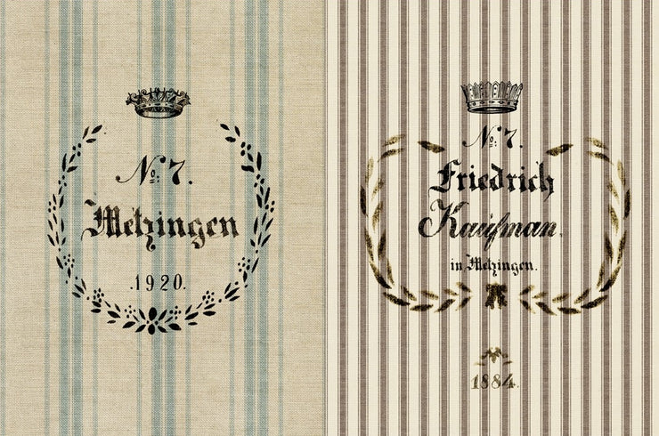 Roycycled Flour Sacks Blocks