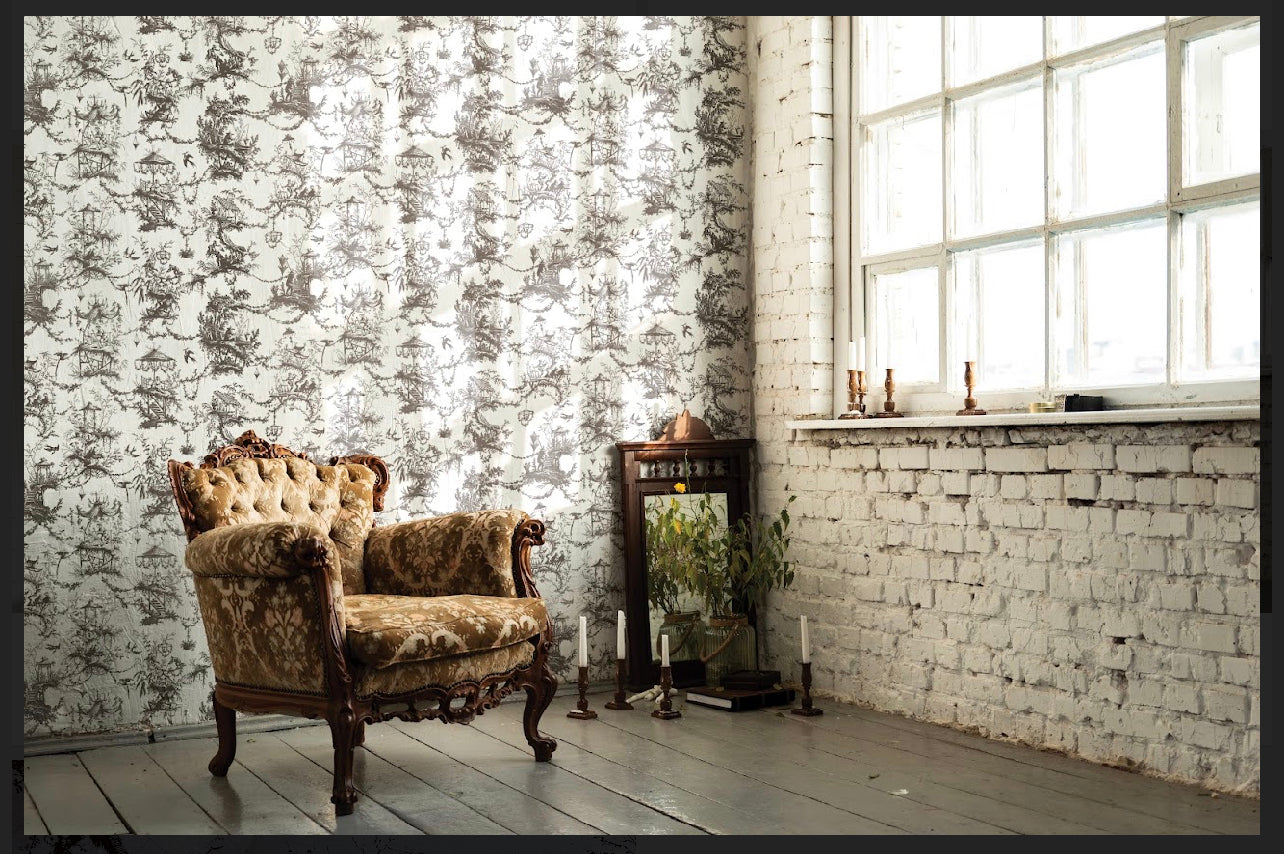 Petits Parasols IOD Paint Inlay