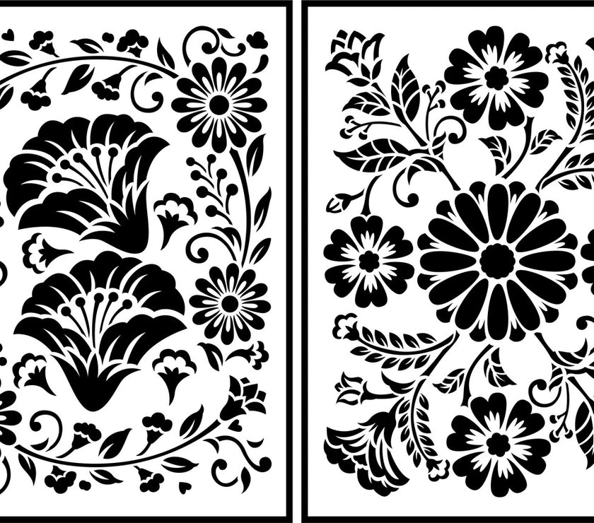 JRV stencil Folklorico