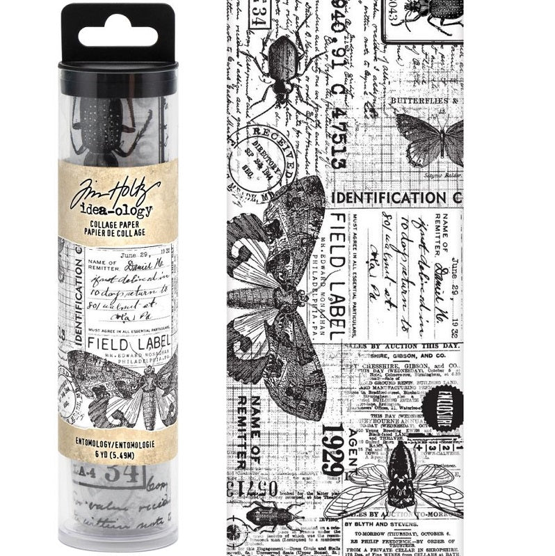 Tim Holtz Collage Paper Entomology