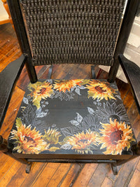 Sunflower Stamp IOD Décor Stamp