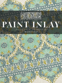 Morocco IOD Paint Inlay