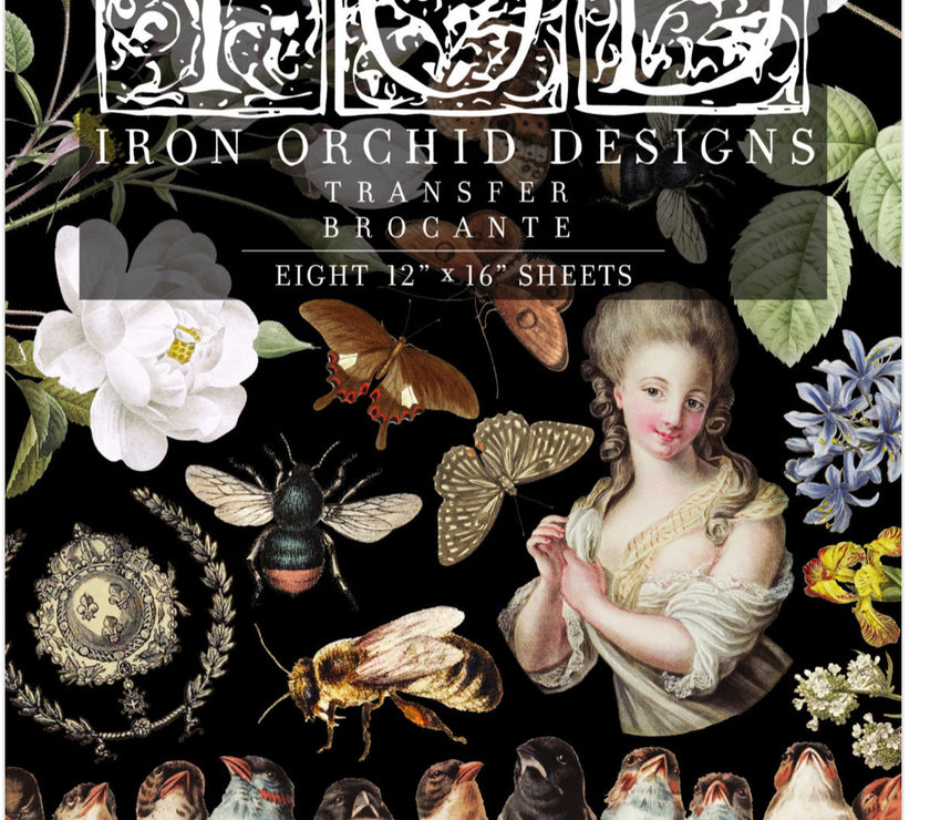 Brocante IOD Transfer