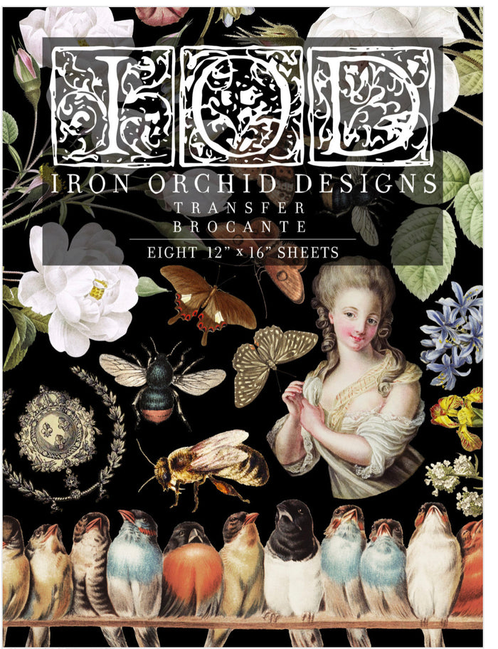 Brocante IOD Transfer