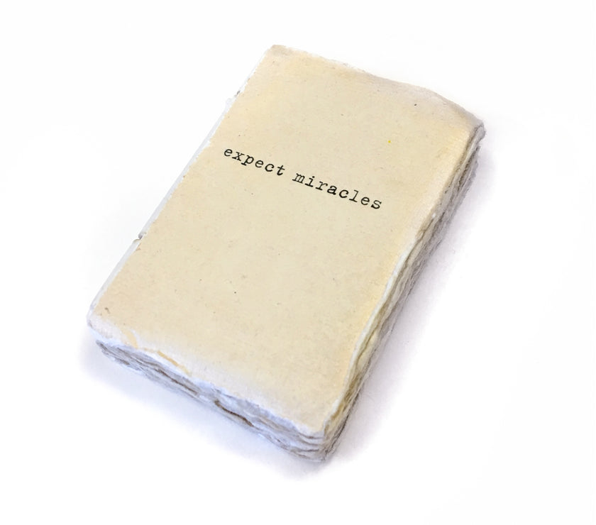 Deckled Edge Mini Journal 2” x 3”