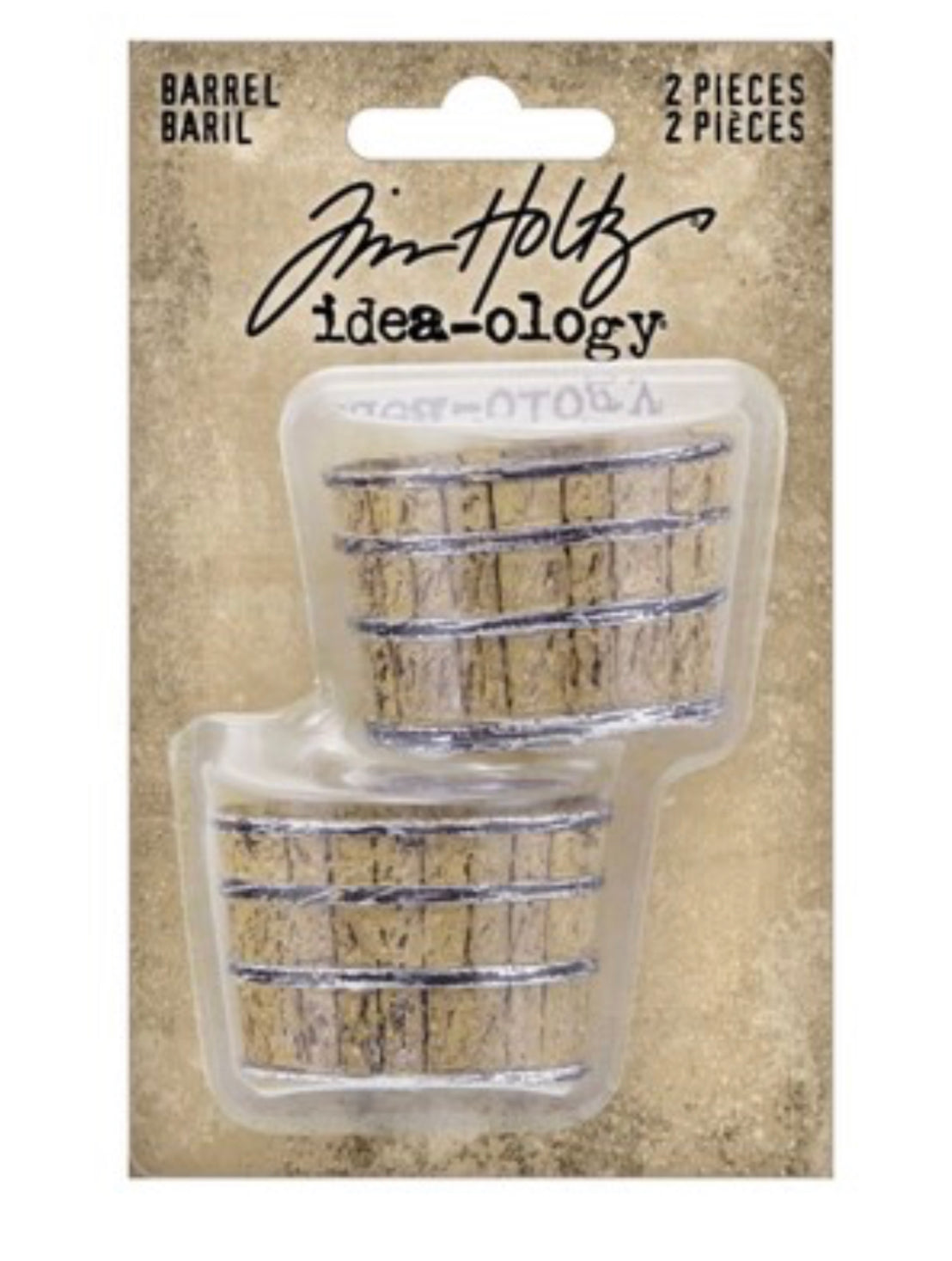 Tim Holtz Barrel set of 2