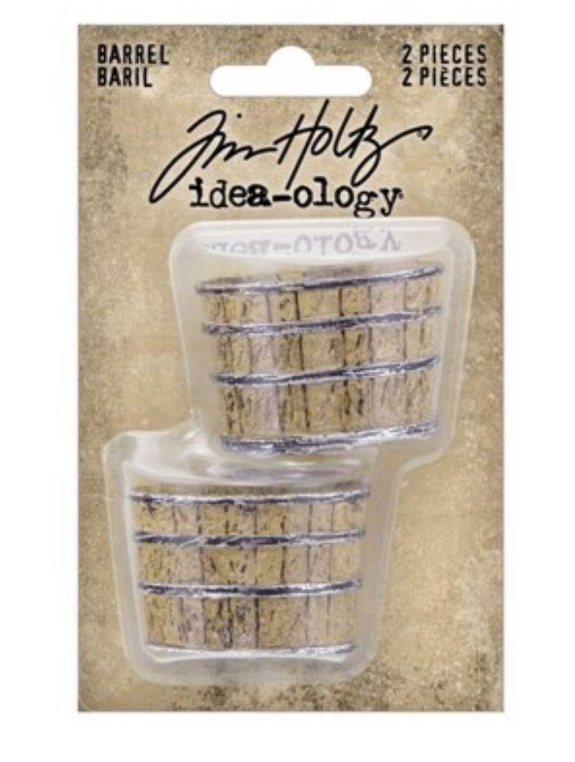 Tim Holtz Barrel set of 2