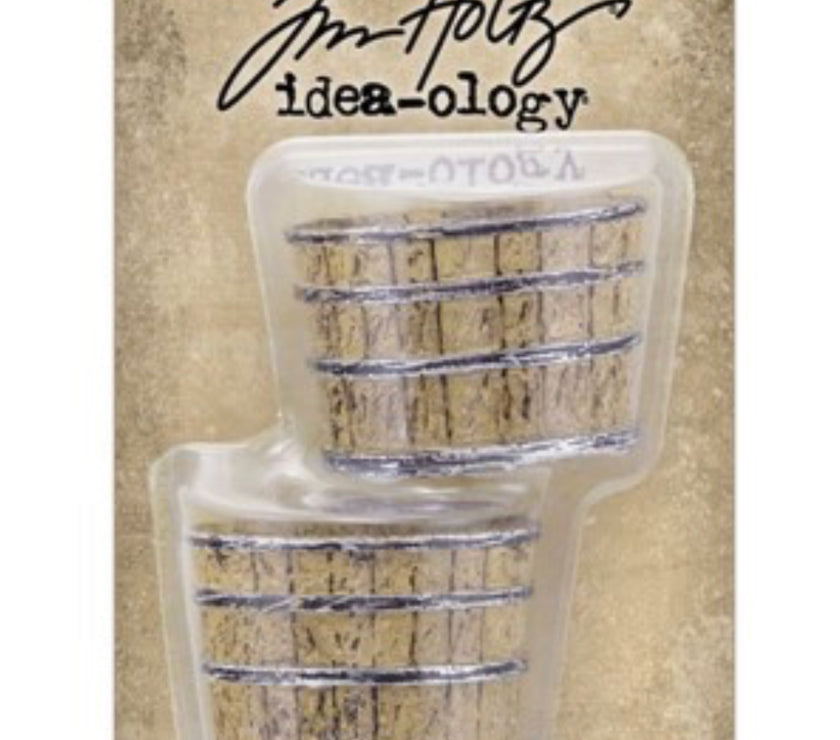 Tim Holtz Barrel set of 2