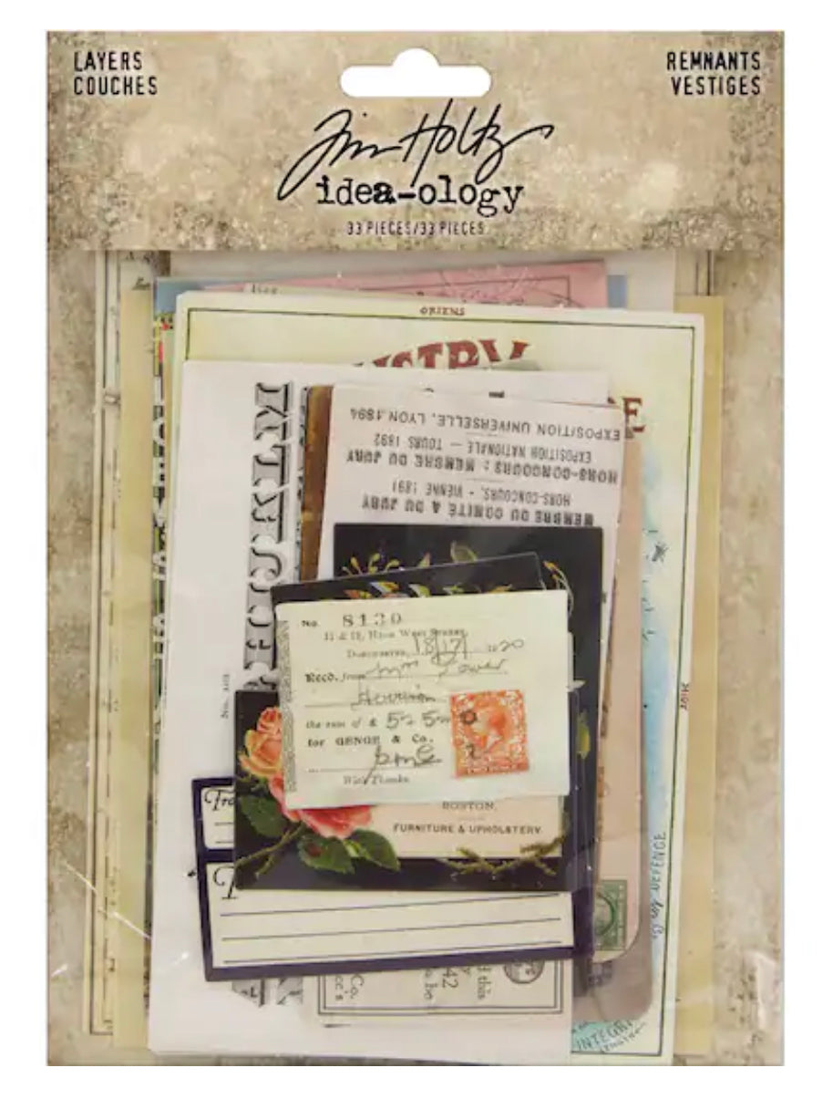 Tim Holtz Layers Remnants