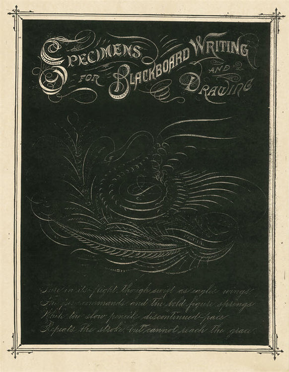 Specimens For Blackboard Writing (017) SPS143