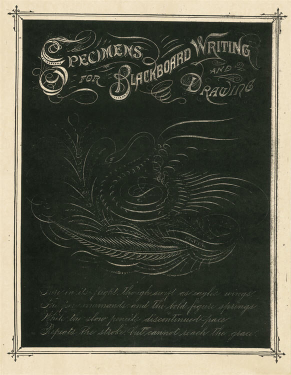 Specimens For Blackboard Writing (017) SPS143