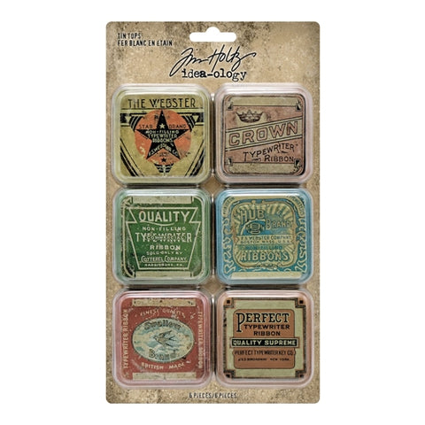 Tim Holtz Tin Tops