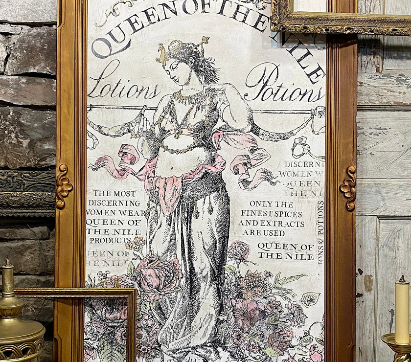 Queen of the Nile IOD Paint Inlay