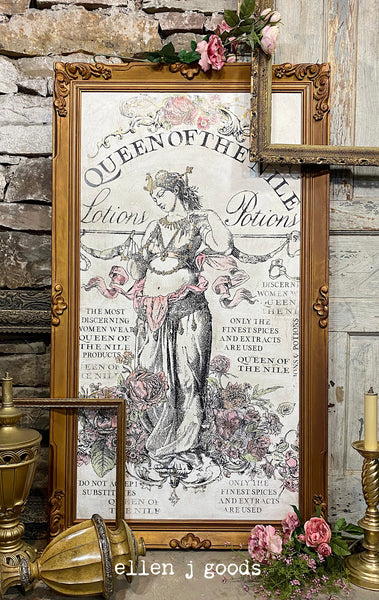 Queen of the Nile IOD Paint Inlay