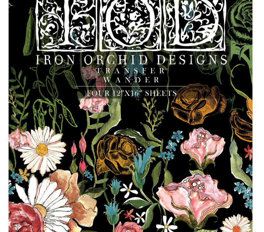 Wander Decor IOD Transfer