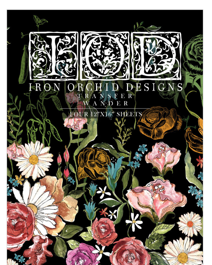 Wander Decor IOD Transfer