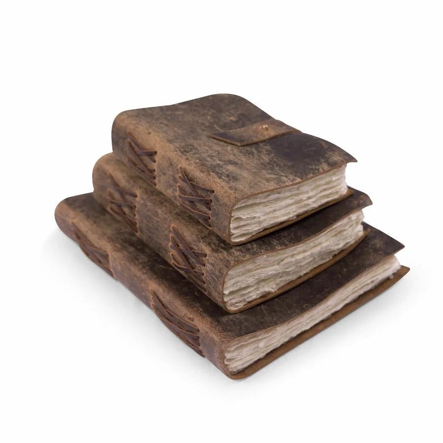 Blank Leather Bound Journal