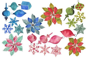 Roycycled Watercolor Christmas by Lexi Grenzer