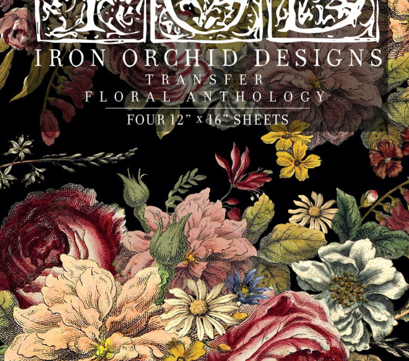 Floral Anthology IOD Transfer