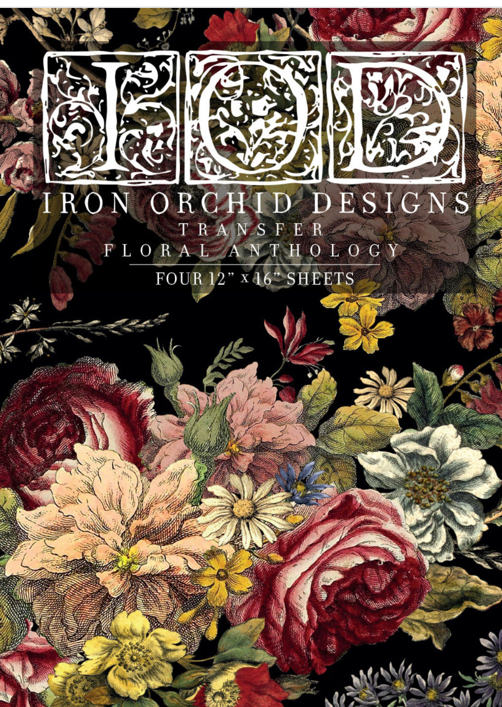 Floral Anthology IOD Transfer