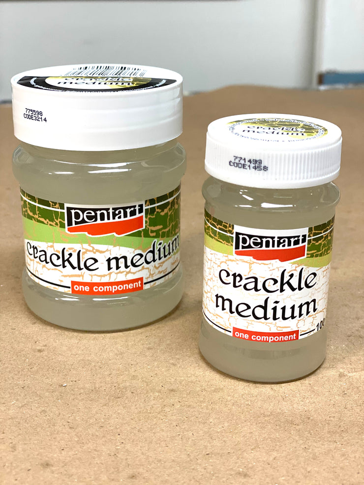 Pentart 1 component Crackle Medium 2 sizes
