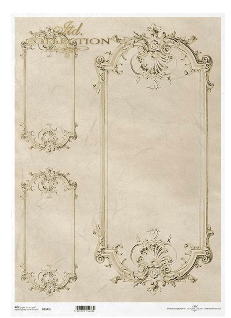 Vintage Frames Paper