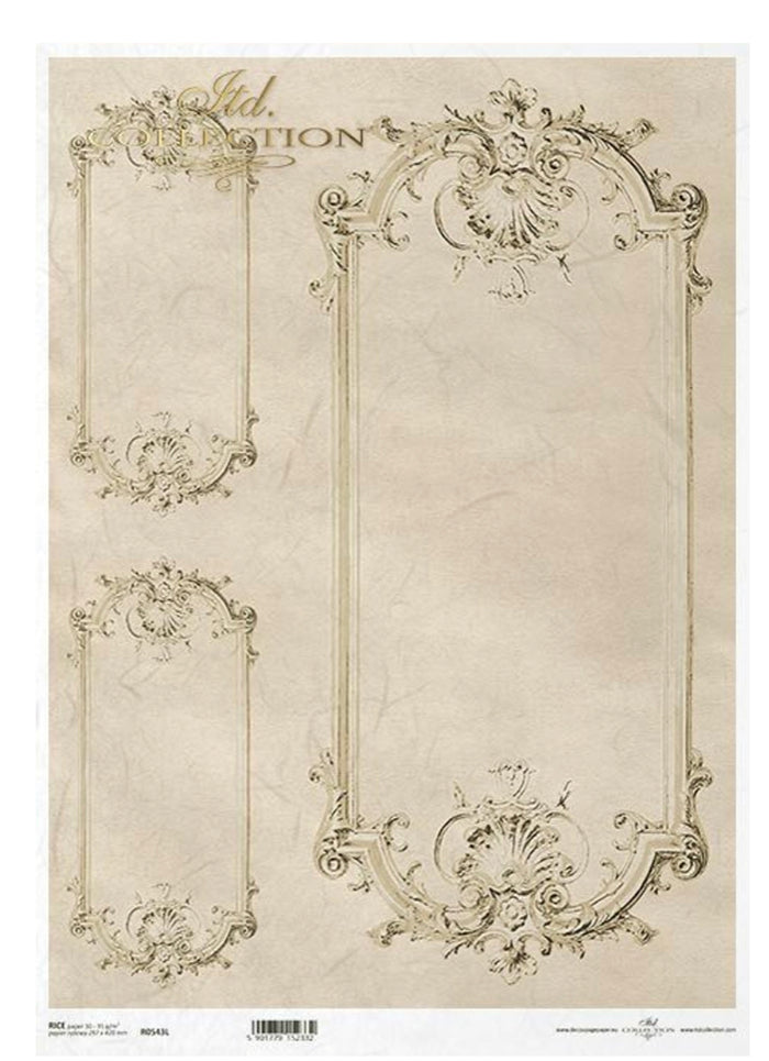 Vintage Frames Paper