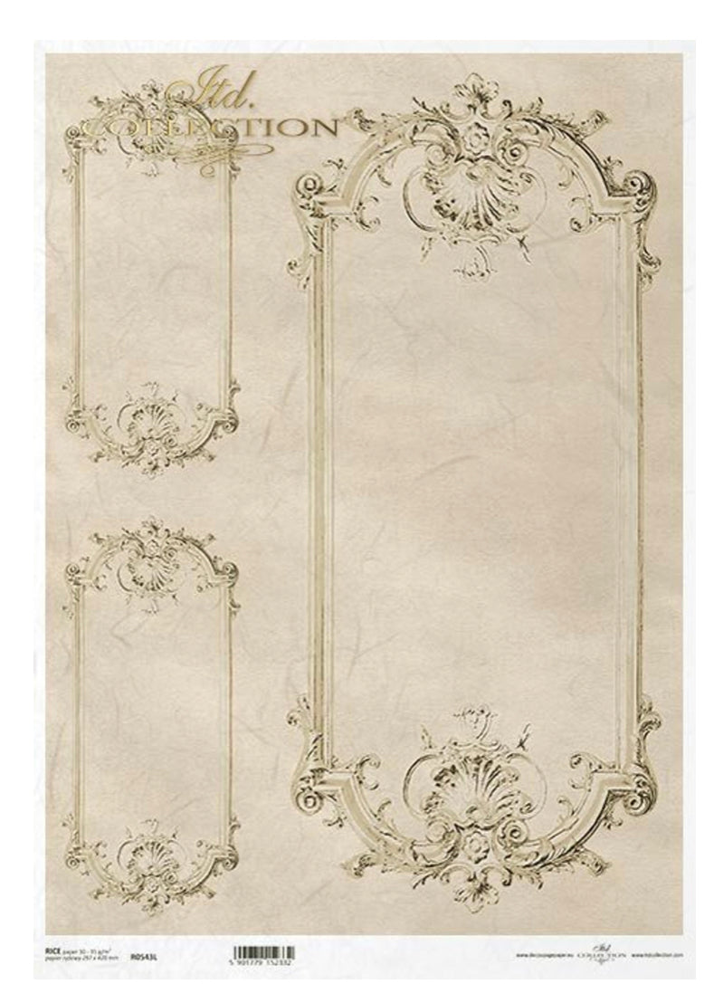 Vintage Frames Paper