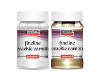 Pentart Fineline Crackle SETS, design by pentart, arts & entertainment > hobbies & creative arts > arts & crafts > art & crafting materials, for decoupage and crafting