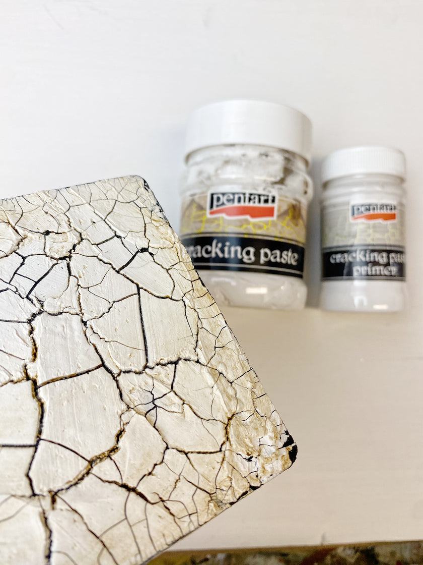 Pentart Cracking Paste, design by Pentart, uncategorized, for decoupage and crafting