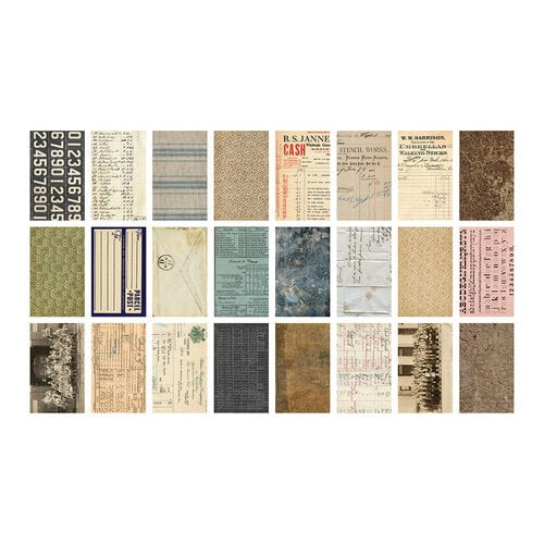 Tim Holtz - 6 x 10 Backdrops - Volume 3