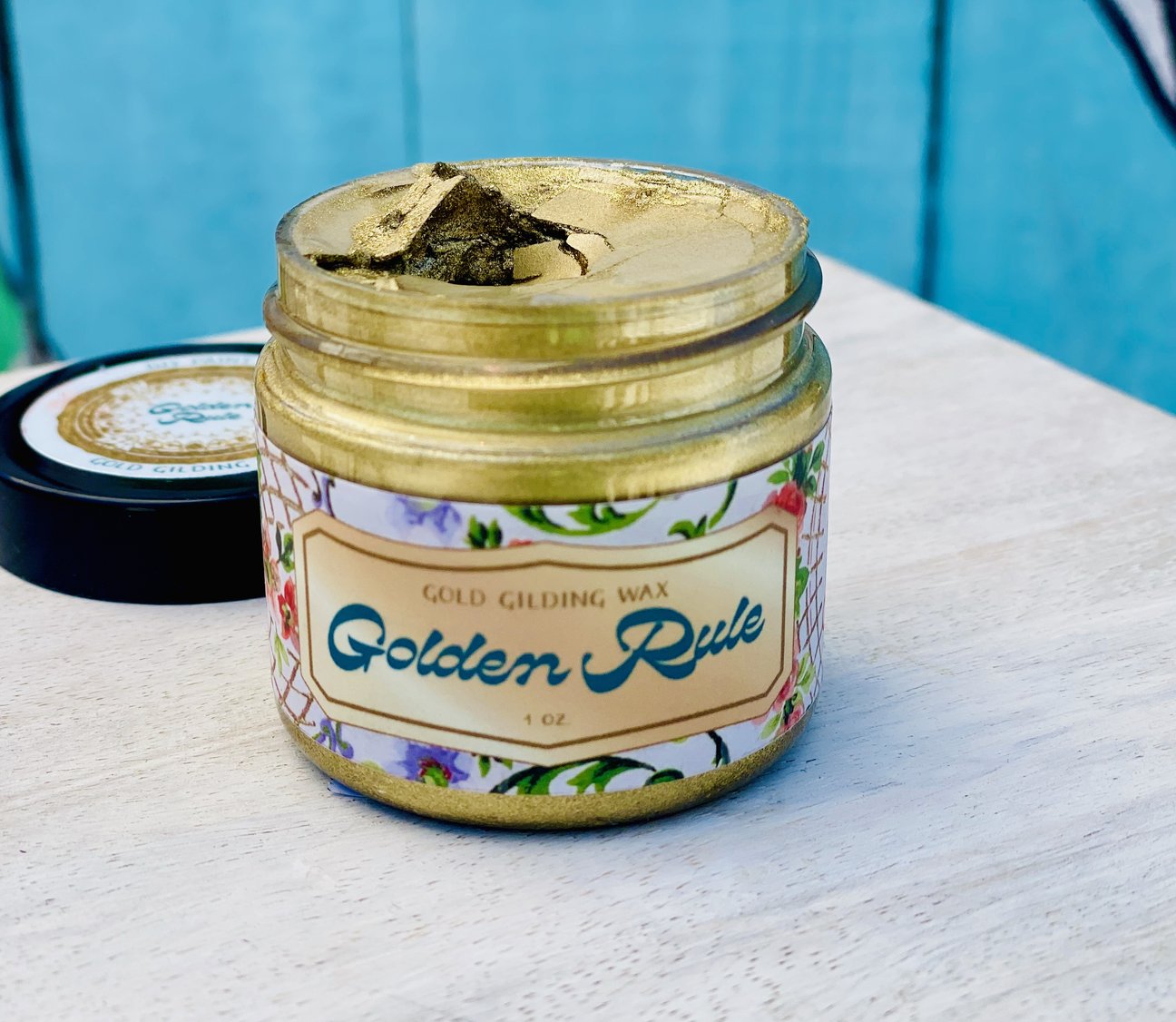 Debi's DIY Golden Rule Gilding Wax