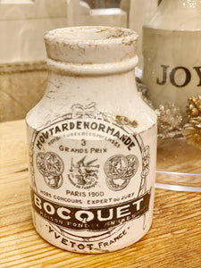 Antique French  Moutard Jar