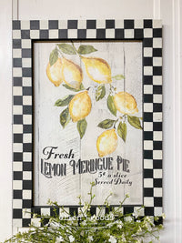 Muddaritaville 1” Checkerboard stencil