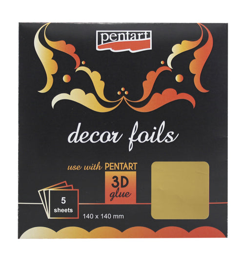 Pentart Decor Foil, Metallic Gold, design by Pentart, nan, for decoupage and crafting