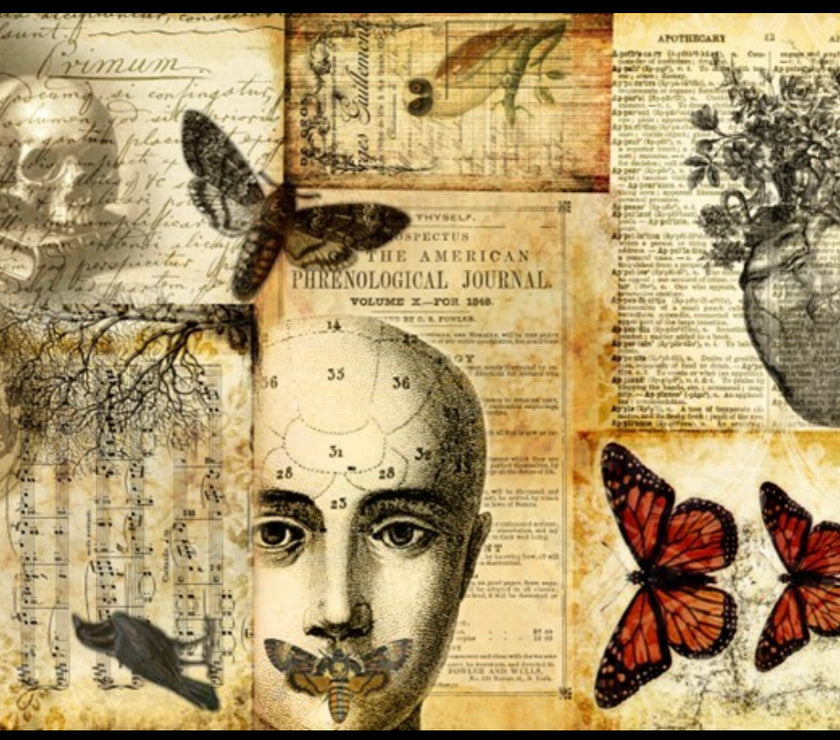 Roycycled Halloween Masterboard (discontinued), design by Roycycled, arts & entertainment > hobbies & creative arts > arts & crafts > art & crafting materials, for decoupage and crafting