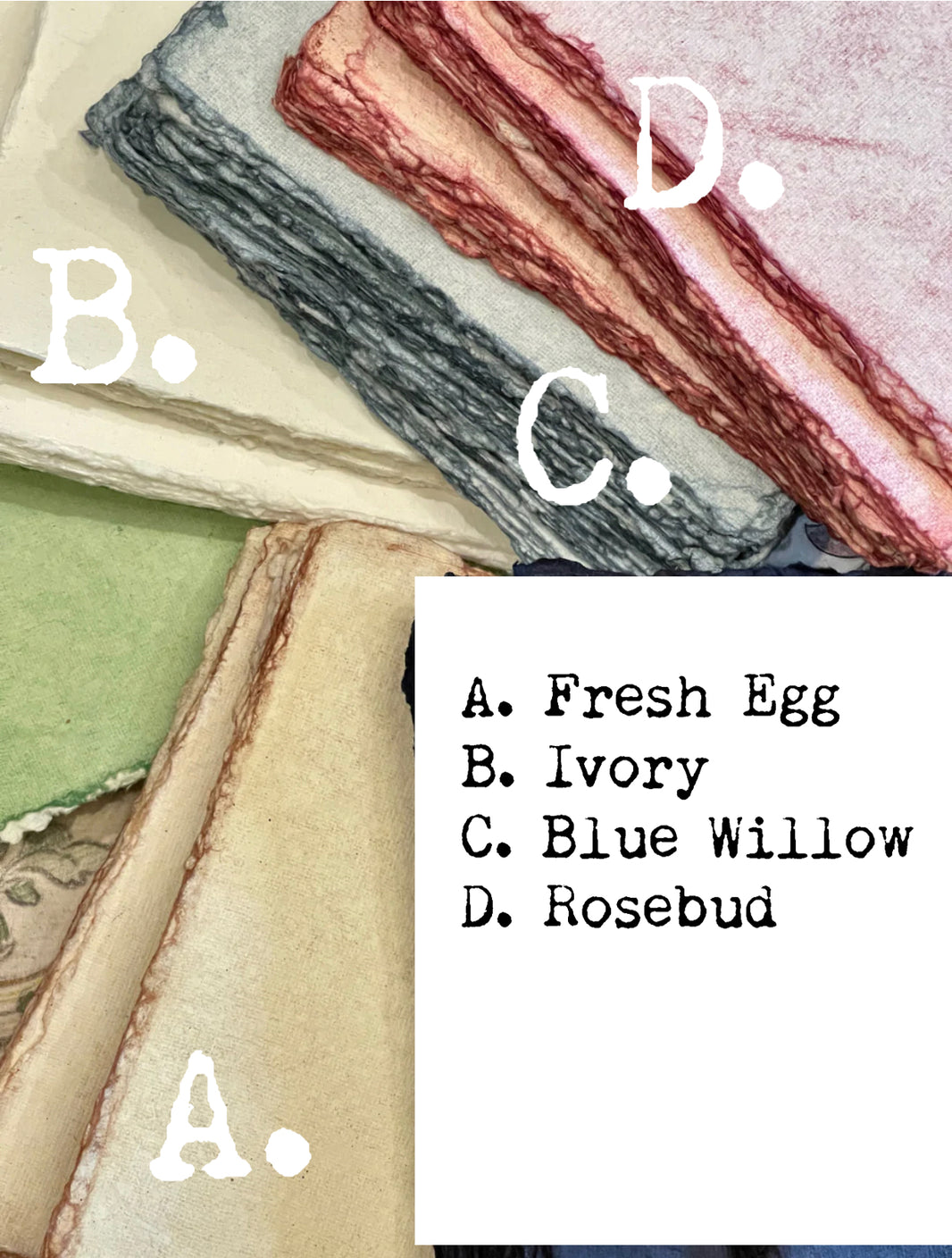 Deckled Edge Paper Bundles