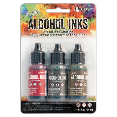 Tim Holtz Alcohol Inks: Tuscan Garden