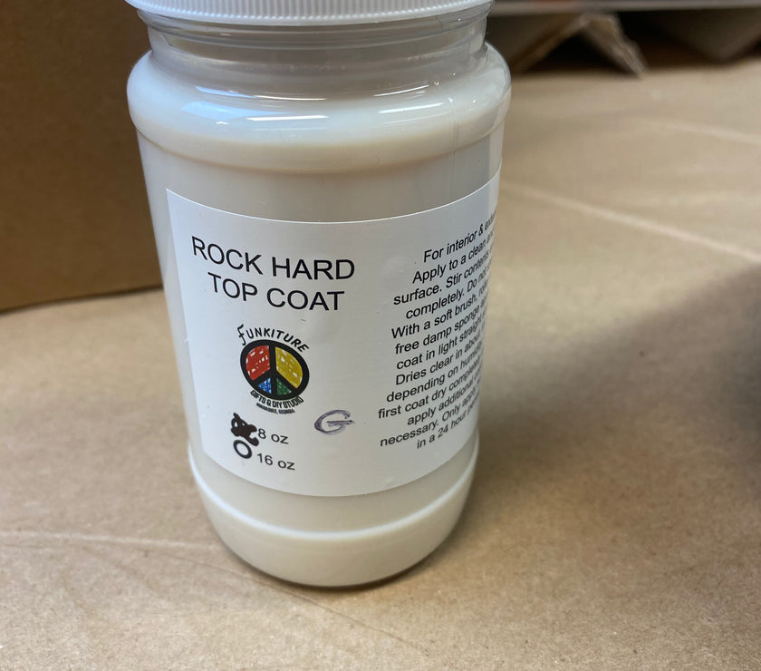 Funkiture Rock  Hard Top Coat. 3 Finishes