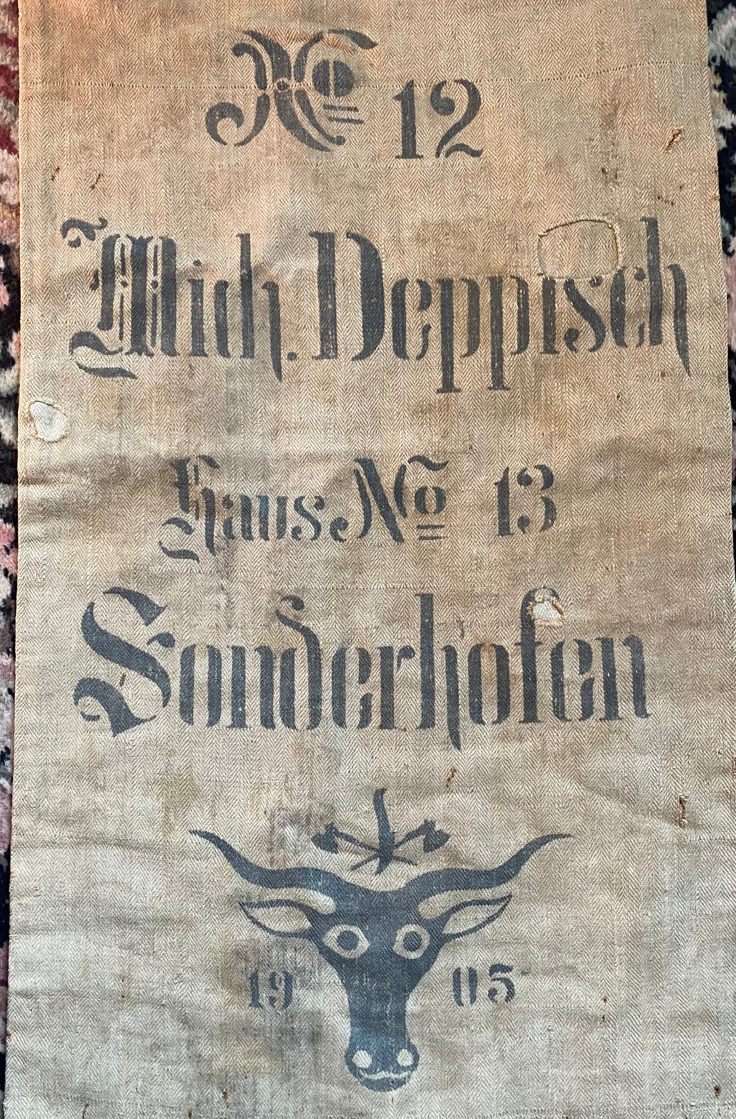 Saunderhofen Oxen #12 Stencil