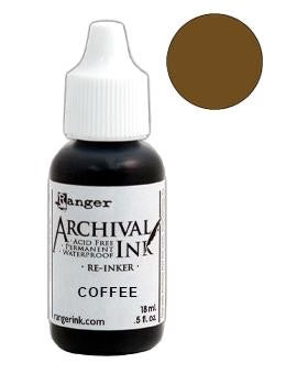 Archival Ink™ Pads Re-Inker Coffee