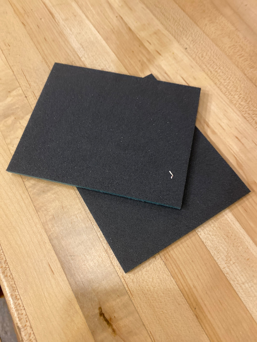 Ultra fine sanding pad for finishing