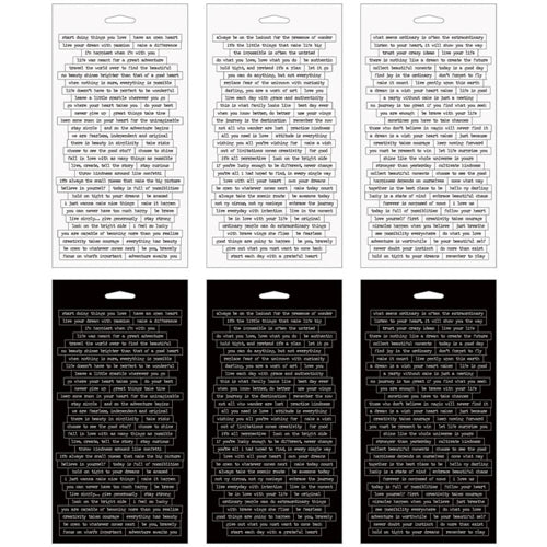 Tim Holtz SMALL TALK Stickers