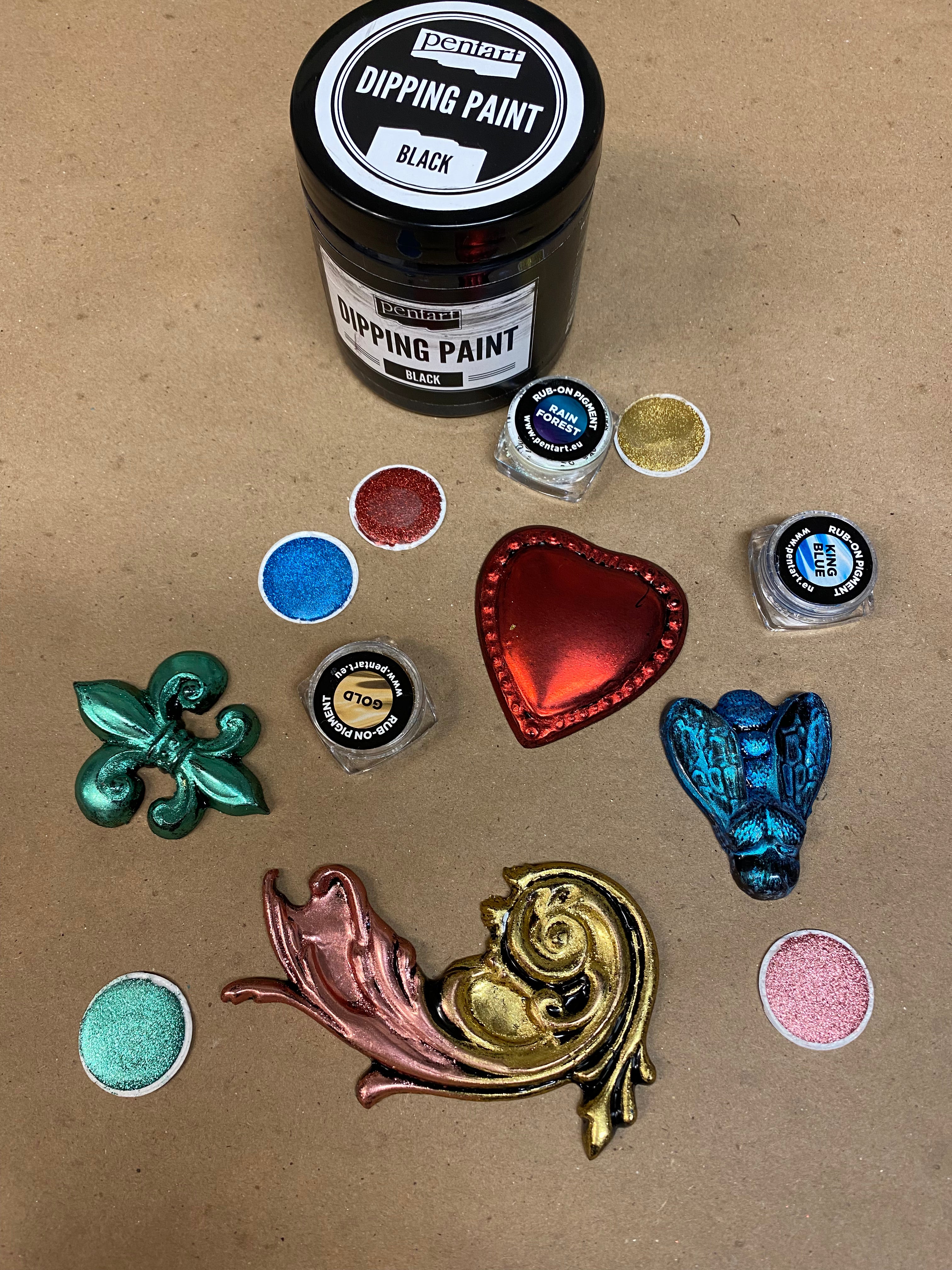 Pentart Rub-on pigment chrome effects 0.5 g