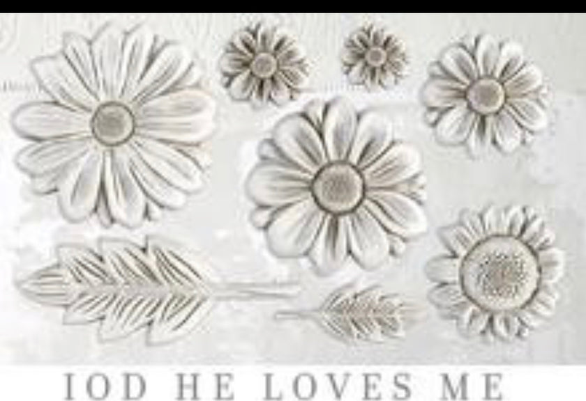He Loves Me IOD Décor Mould