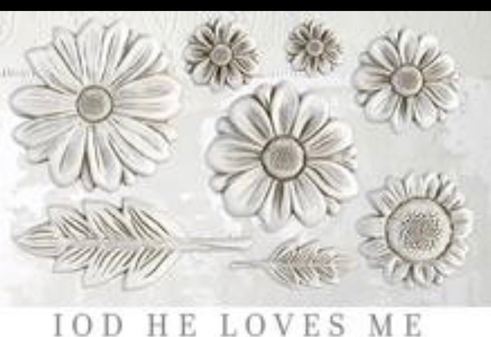 He Loves Me IOD Décor Mould