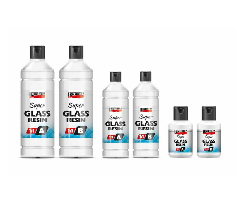 Pentart Super Glass Resin 1:1 set