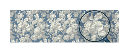 Roll Flowers  Blue 02