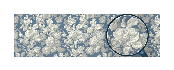 Roll Flowers  Blue 02